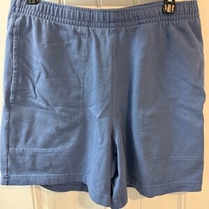Land's End Men's 100% Cotton shorts, Blue, Size Medium